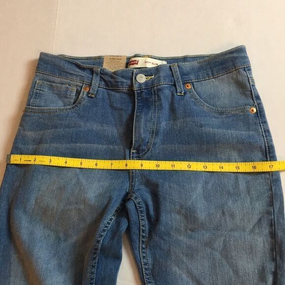 NWT Levi's Boy’s Jeans 511 Slim from Hip to Ankle Stretch 91R511-L3J Sz 16 28x28 - Picture 13 of 16